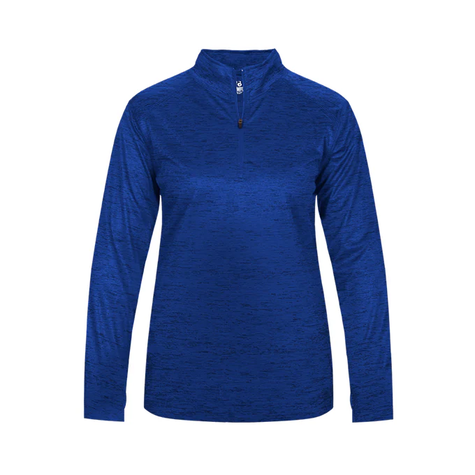 Badger Women's Tonal Blend 1/4 Zip Jacket - Image 3
